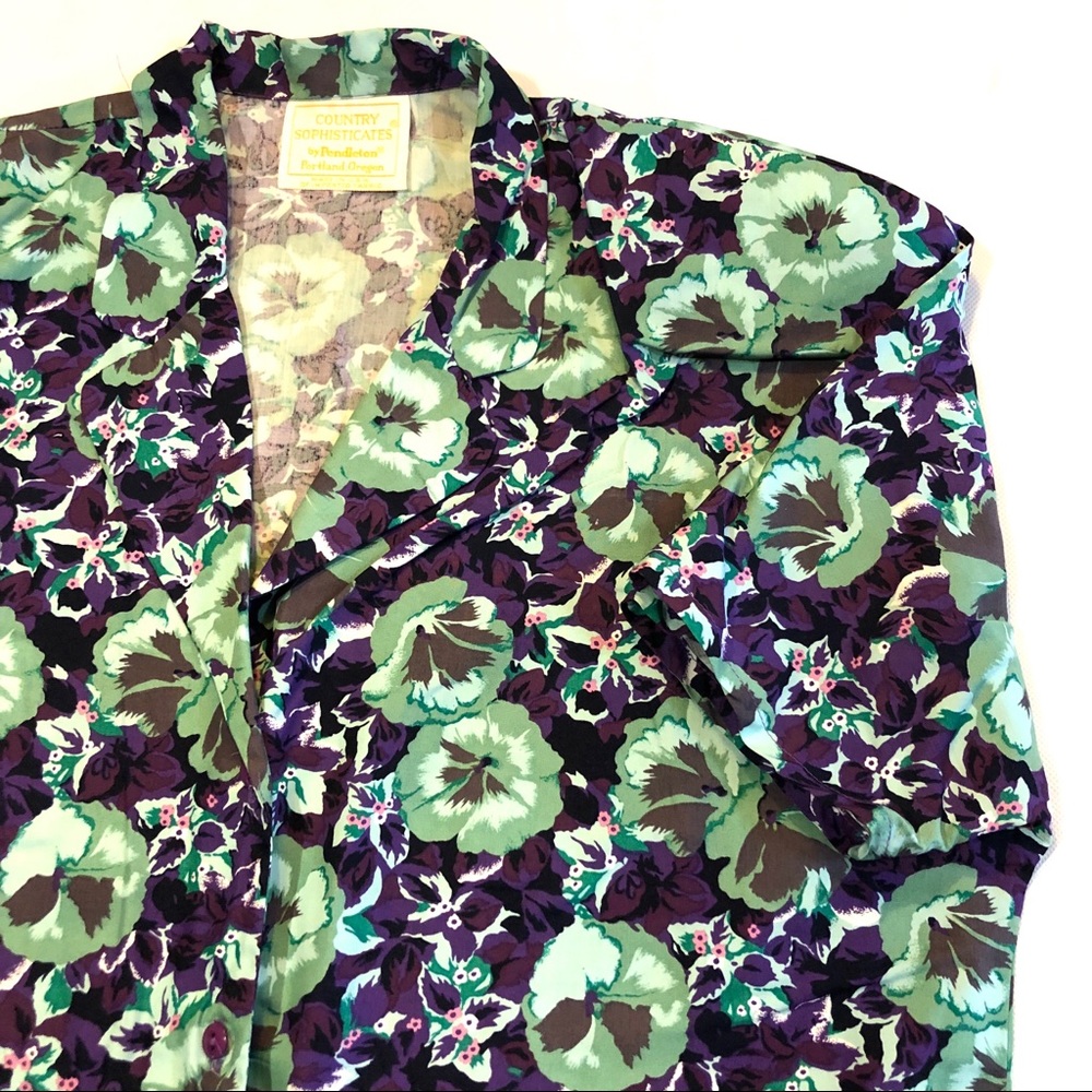 Pendleton Vintage Button Down Top - image 6